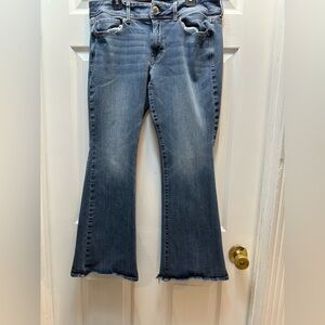 American Eagle Outfitters Women's Bootcut Jeans in Faded Blue